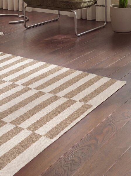 Hanse Home, Kusový koberec Vika 106469 Beige White, 80x150, béžová, obývacia izba