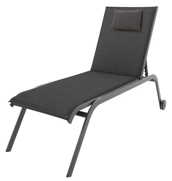 Doppler ELEGANT 2430 - polster na záhradné ležadlo s podhlavníkom