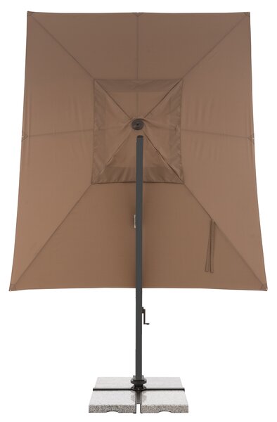 Doppler ALU XL ULTRA 4x3 m - výkyvný záhradný slnečník s bočnou tyčou