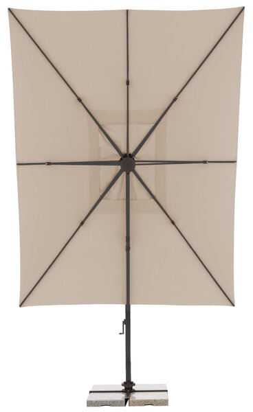 Doppler ALU XL ULTRA 4x3 m - výkyvný záhradný slnečník s bočnou tyčou