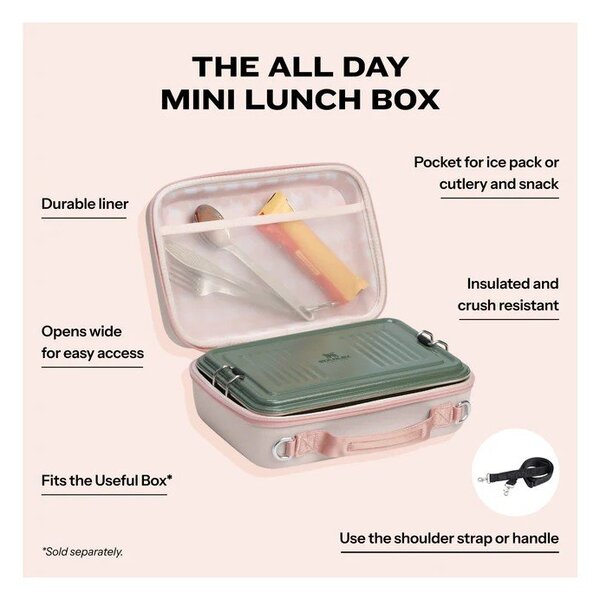 Desiatový box All Day Arista Mini Lunch Box Rose Quartz – Stanley