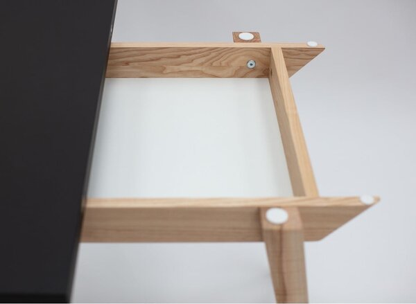 Rozkladací jedálenský stôl so zelenou doskou 65x90 cm Envelope – Ragaba