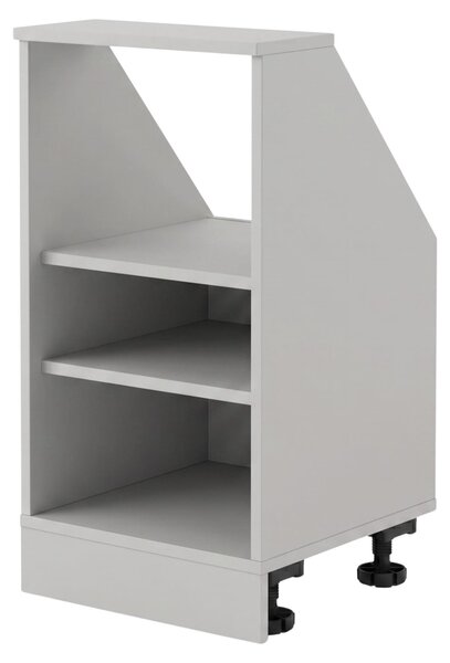 INNOVAHOME Skrinka pod šikminu 40cm Nízky regál Biela