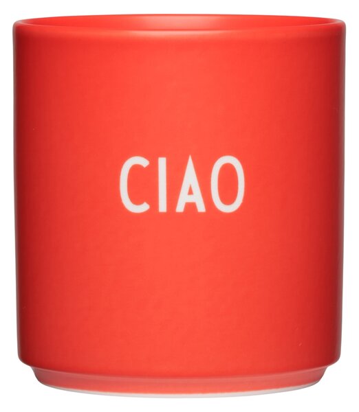 Porcelánový hrnček Ciao Red 300 ml