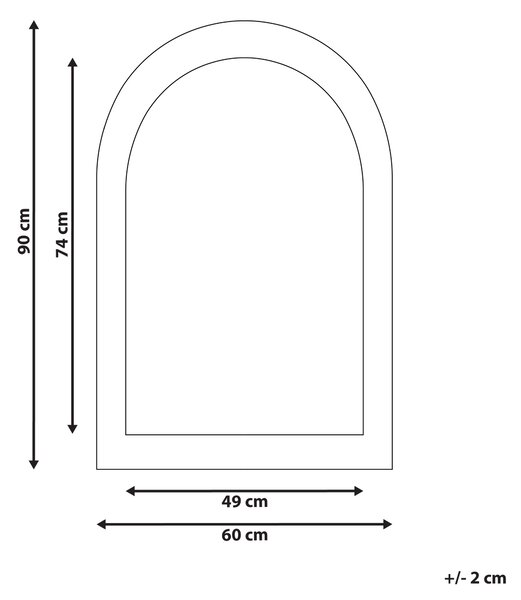 Nástenné zrkadlo zelené MDF zamatový rám sklo 60 x 90 cm nepravidelný tvar závesné na stenu moderný štýl