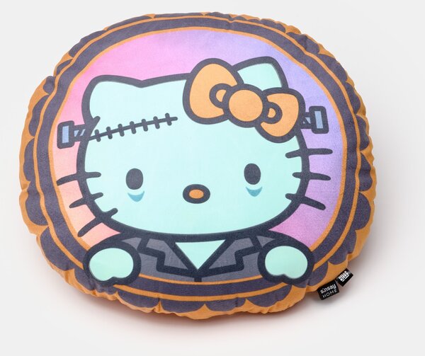 Sinsay - Okrúhly svietiaci v tme vankúš Hello Kitty - viacfarebná