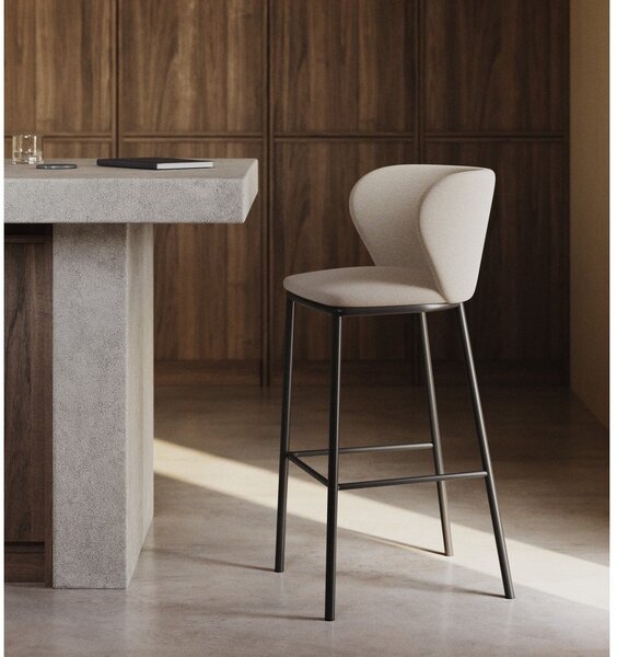 Béžová barová stolička 102 cm Ciselia – Kave Home