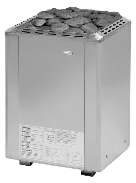 Narvi saunová pec elektrická Ultra 10,5kW Steel