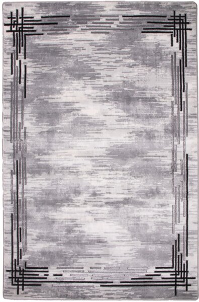 Koberec DIAMOND K8778S strieborný
