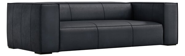 Tmavomodrá kožená pohovka 227 cm Madame – Windsor & Co Sofas
