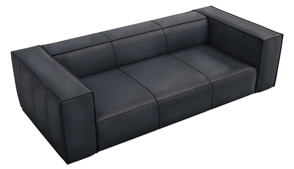 Tmavomodrá kožená pohovka 227 cm Madame – Windsor & Co Sofas