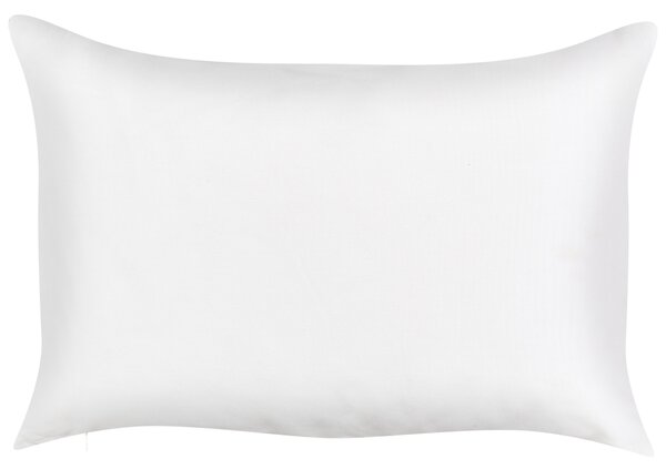 Sada 2 záhradných vankúšov biela a zelená polyester 40 x 60 cm vzor listov moderný dizajn dekoračný vankúš