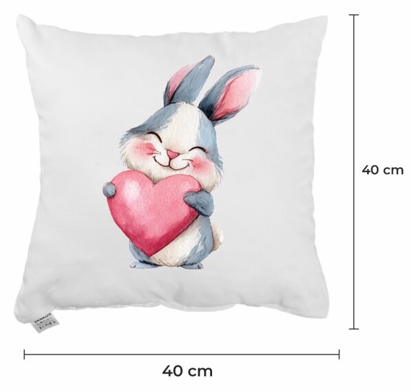 Dekoratívny vankúš Sweet Bunny 40x40 cm EMI