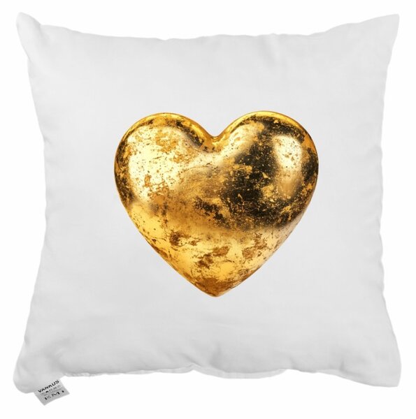 Dekoratívny vankúš Golden Heart 40x40 cm EMI