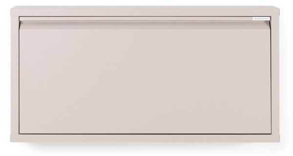 Taupe kovová výklopná skrinka na topánky 75x37,5x12,5 cm Billy – Spinder Design