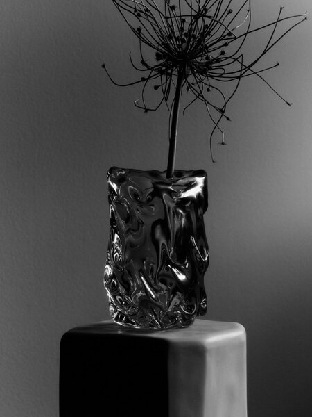 Sklenená váza Virelle Clear 24 cm