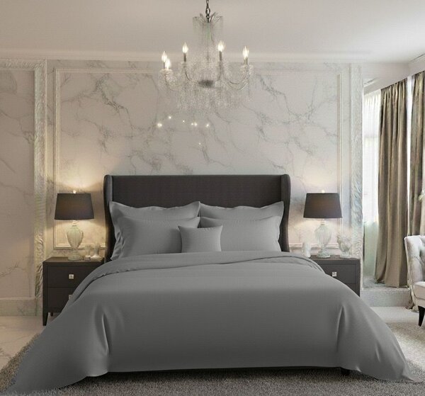 Kvalitex Saténové obliečky LUXURY COLLECTION tmavo sive