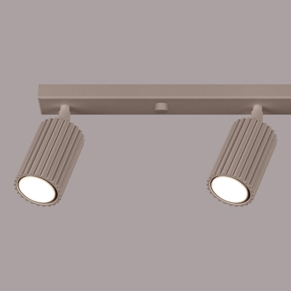 Brilagi - LED bodové svietidlo CRESTO 4xGU10/10W/230V taupe