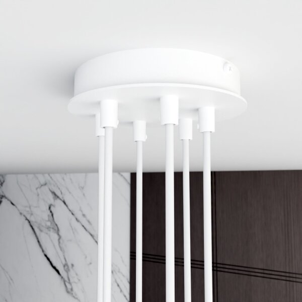 Luster na lanku MODUS 6xGX53/10W/230V biela