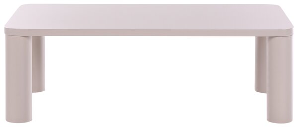 Konferenčný stolík sivobéžový MDF obdĺžnikový tvar 120 x 60 cm moderný štýl obývacia izba