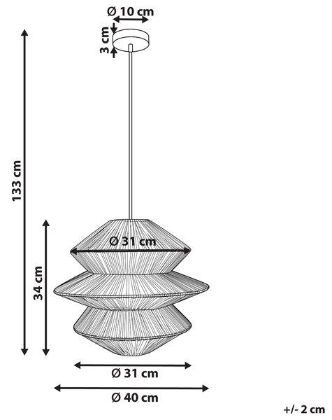 Závesná lampa prírodná ratanové tienidlo čierna kovová objímka na žiarovku boho stropné svietidlo obývačka spálňa chodba
