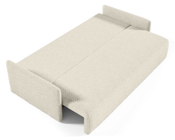 Rozkladacia pohovka s úložným priestorom Glove - smotanová