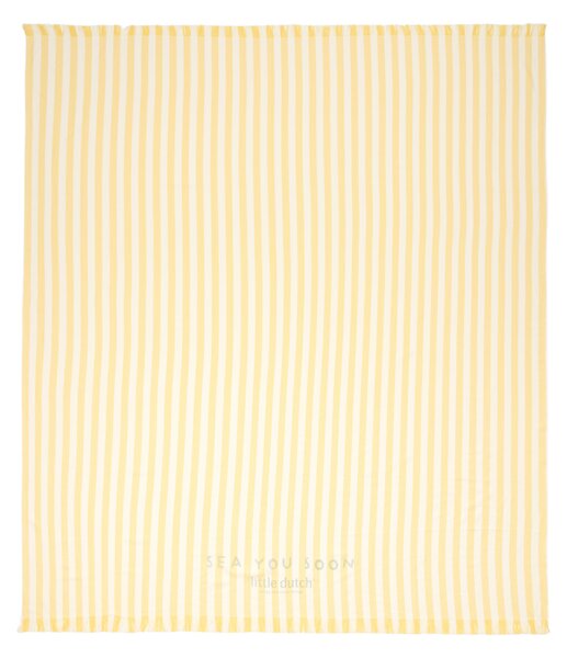 Plážová osuška 200x200 cm Beach Sunny Yellow