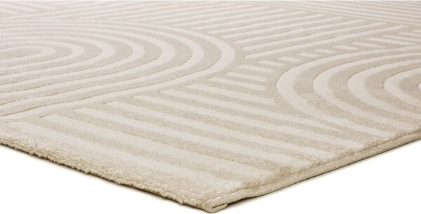 Krémovobiely koberec 133x190 cm Zen – Universal