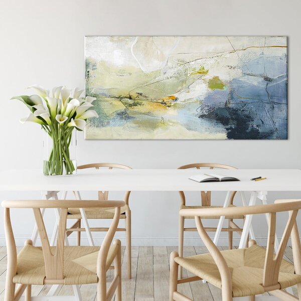 Obraz s ručne maľovanými prvkami 140x70 cm Alight – Malerifabrikken