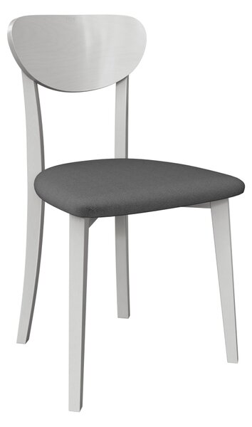 Mirjan24 Jedálenská stolička Malzik VII, Morenie: čierna, Poťahové látky: Hygge D91 5903211489013