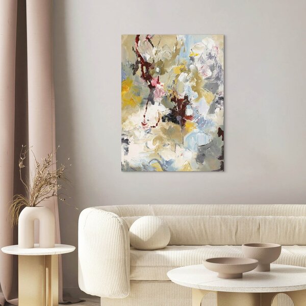 Obraz s ručne maľovanými prvkami 60x80 cm Free Play 1 – Malerifabrikken