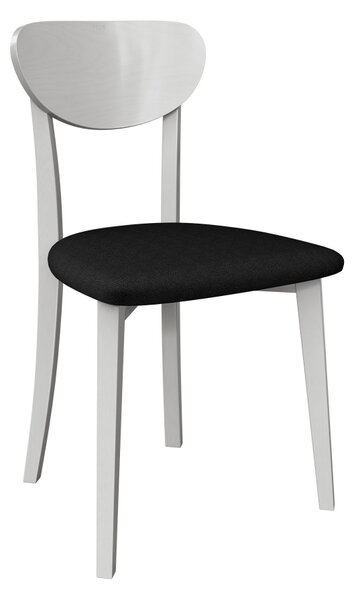 Mirjan24 Jedálenská stolička Malzik VII, Morenie: čierna, Poťahové látky: Hygge D91 5903211489013