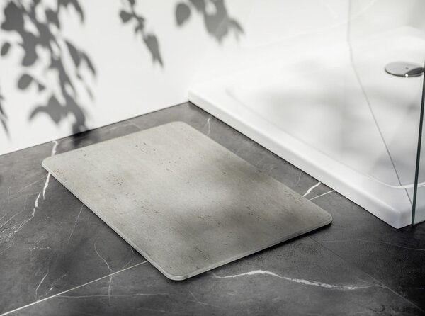 Svetlohnedá kúpeľňová predložka z kremeliny 39x60 cm Puna – Wenko
