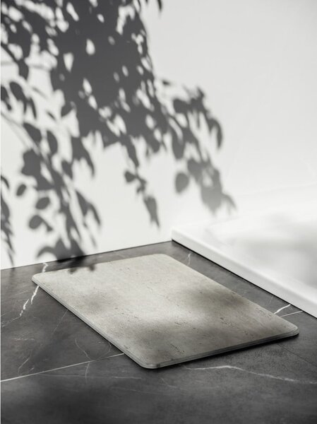 Svetlohnedá kúpeľňová predložka z kremeliny 39x60 cm Puna – Wenko