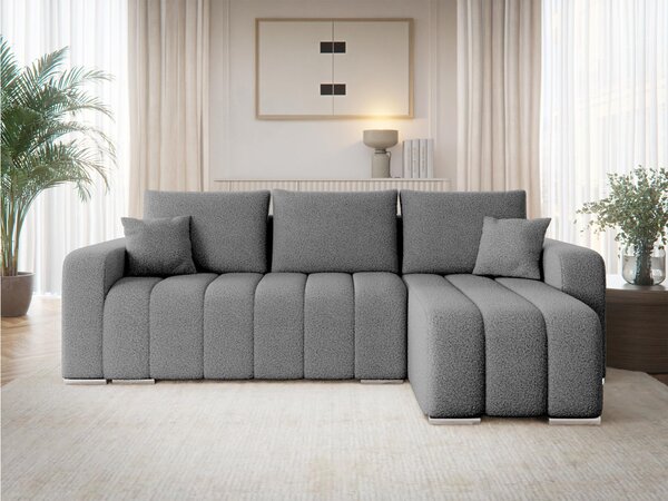 Mirjan24 Rohová sedačka s funkciou spania Wiator Boucle, Dostupné poťahy: Lambi 08 5903211482342