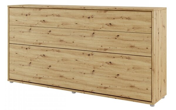 Mirjan24 Sklápacia posteľ BC-06 90x200 Bed Concept, Farby: dub artisan, Rozmer postele: 90x200, LED svetlo s USB: bez LED svetla s USB, Vnútorné osvetlenie pod policami: bez osvetlenia políc 5902928397246
