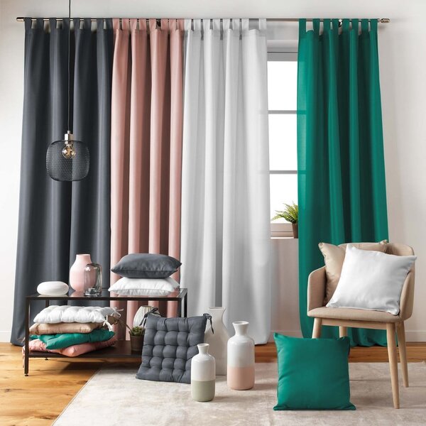 Zelený záves 140x260 cm Essentiel – douceur d'intérieur