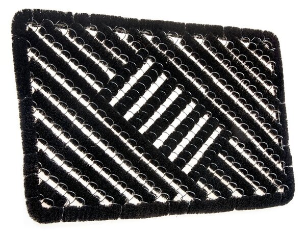 Rohožka z kokosového vlákna 40x60 cm Coco Black – Hanse Home