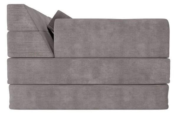 Modulárna dizajnová pohovka pre deti, 150 cm, sivá