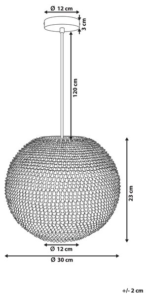 Závesná lampa strieborná kov guľaté trblietavé tienidlo s flitrami v tvare disco gule moderný glamour štýl obývačka jedáleň