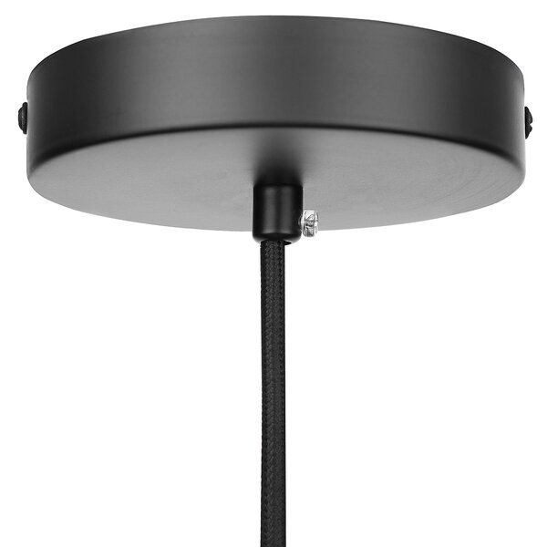 Závesná lampa medená kov guľaté trblietavé tienidlo s flitrami v tvare disco gule moderný glamour štýl obývačka jedáleň