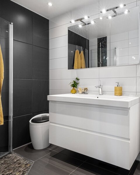 LED Kúpeľňové osvetlenie zrkadla LED/5W/230V 4000K 30 cm IP44 chróm