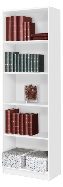Vysoký regál 60 cm AVOCA - biely
