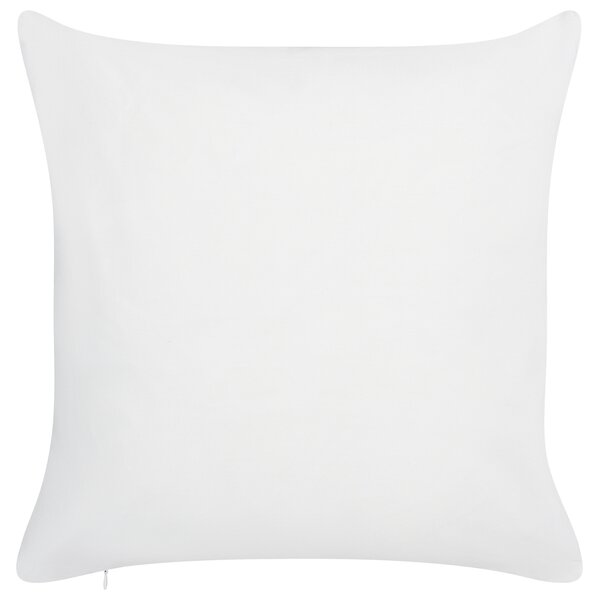 Sada 2 záhradných vankúšov ružová polyester 45 x 45 abstraktný vzor moderný štýl vonkajšie dekorácie vodoodolné