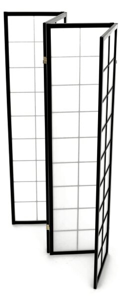 Paraván čierny EF-E804 BK