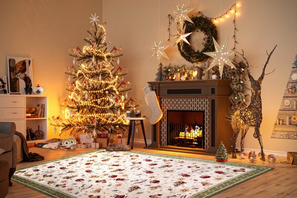 Koberec Toy's Delight Villeroy & Boch Shine zelený / viacfarebný