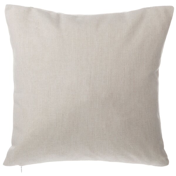 Sada 2 dekoratívnych vankúšov béžová polyester 45 x 45 cm štvorcový tvar bez vzoru jednofarebná moderný štýl doplnky