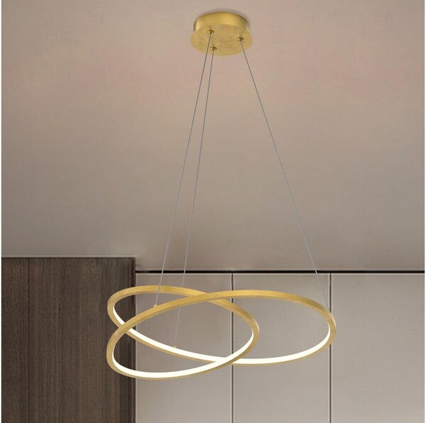 ONLI - LED Luster na lanku LIBERTY LED/30W/230V 4000K zlatá