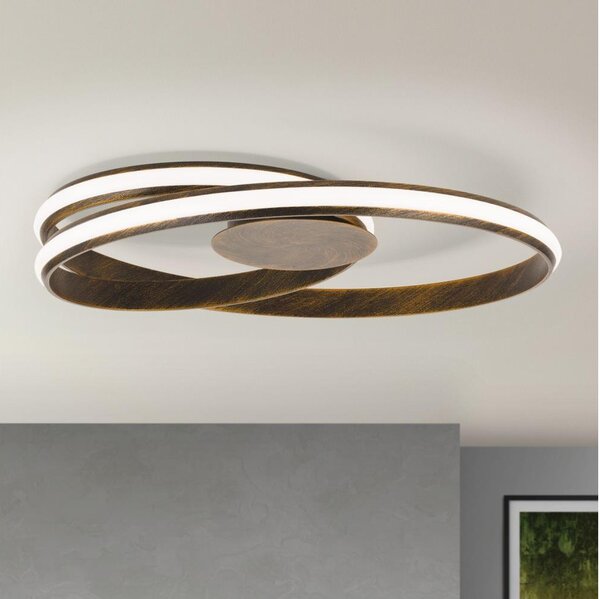 Orion DL 7-638-LED Stmievateľné stropné svietidlo CIRCUS LED/30W/230V hnedá/patina