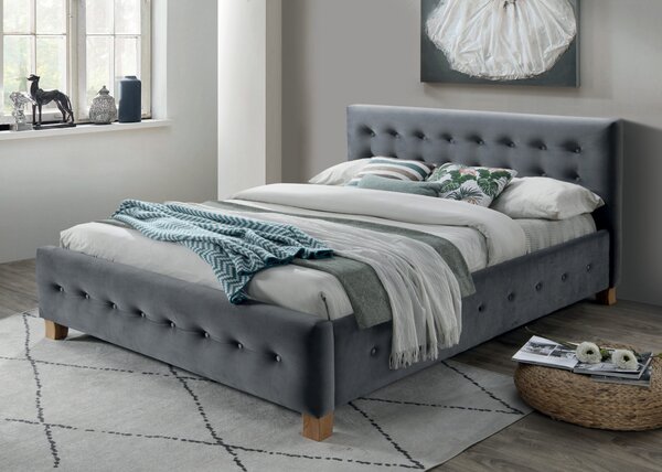 Čalúnená posteľ Barcelo Velvet 160x200 cm | AMI Nábytok